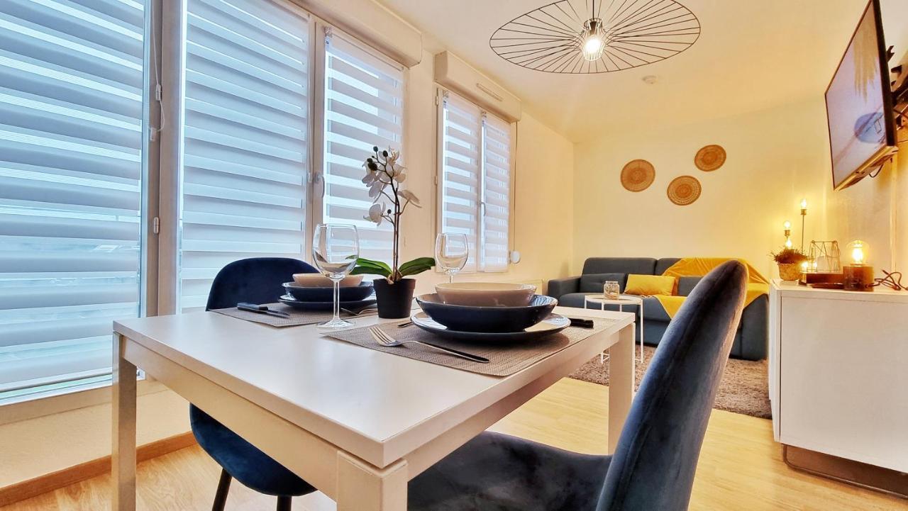 Le Smart - Parking - Terrasse - Wifi - Mulhouse - Relax Bnb Pfastatt Экстерьер фото