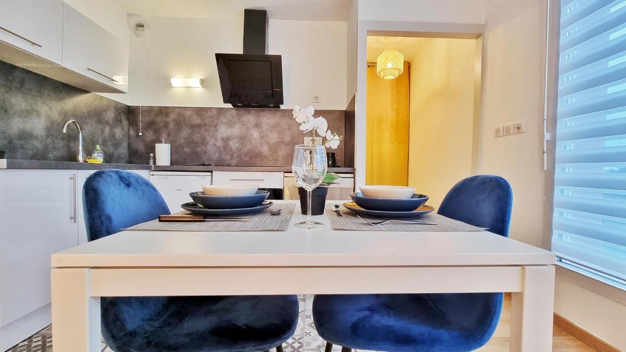 Le Smart - Parking - Terrasse - Wifi - Mulhouse - Relax Bnb Pfastatt Экстерьер фото