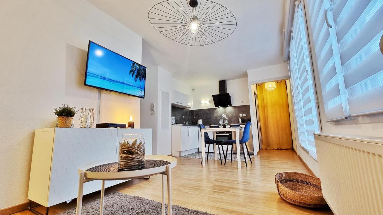 Le Smart - Parking - Terrasse - Wifi - Mulhouse - Relax Bnb Pfastatt Экстерьер фото